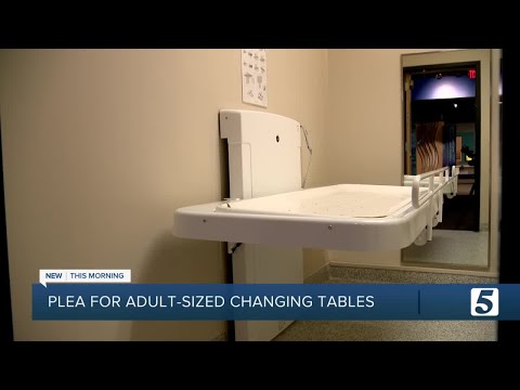 Family pleads for adult-sized changing tables for those with disabilities