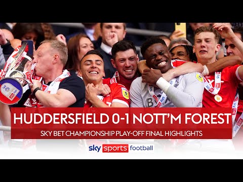 Forest seal Premier League return! 🏆 | Huddersfield 0-1 Nott'm Forest | EFL Play-off final h'lights!