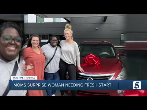 Franklin moms surprise 25-year-old in need of fresh start with a car