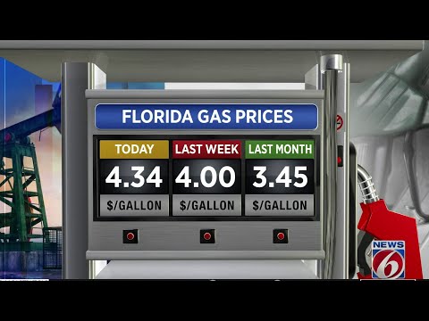 Gas prices take slight dip in Florida