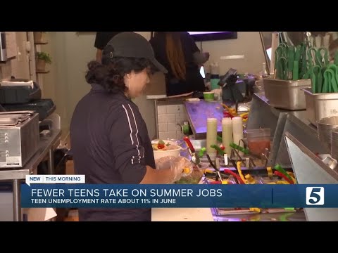 Growing number of teens are taking summer off instead of getting a job