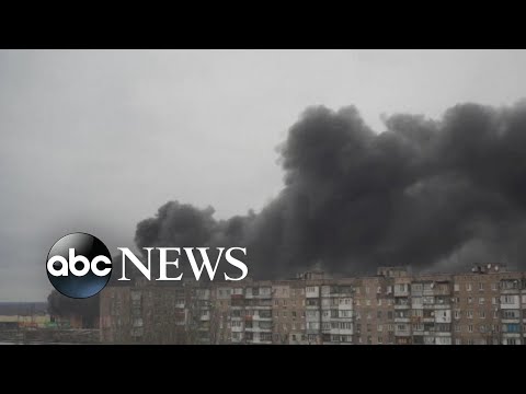 Heavy fighting underway outside Kyiv