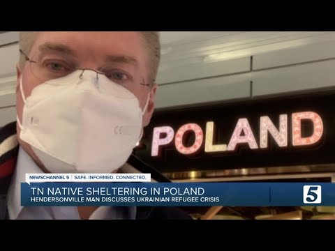 Hendersonville native shelters in Poland, unable to return to home in Kyiv