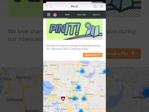 How to use PinIt in the News 6 app