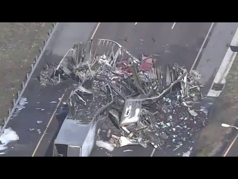 I-95 reopens in Volusia after massive pileup