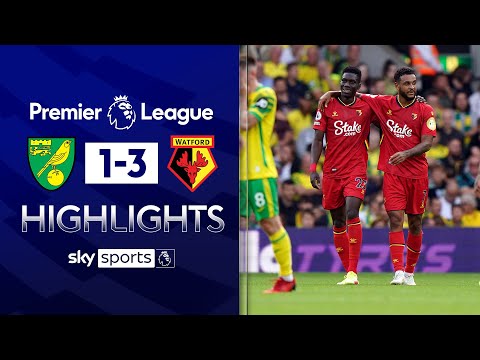 Ismaila Sarr scores twice as Norwich stay winless | Norwich 1-3 Watford | Premier League Highlights