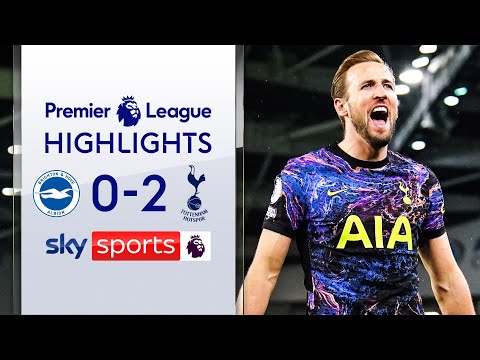 Kane & Romero score to reignite Spurs' top four hopes | Brighton 0-2 Tottenham | EPL Highlights