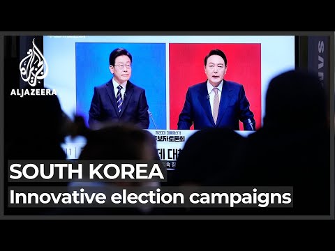 K-pop and AI: How S Korean presidential candidates are wooing voters