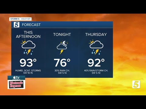 Lelan's afternoon forecast: Wednesday, July 27, 2022