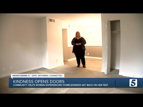 Local Facebook group helps woman go from homeless to home