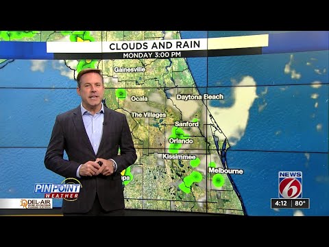 Lots of heat and low rain chances in Central Florida
