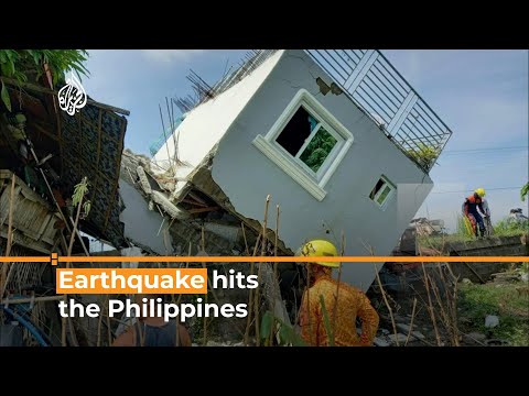 Magnitude 7 earthquake hits the Philippines | Al Jazeera Newsfeed