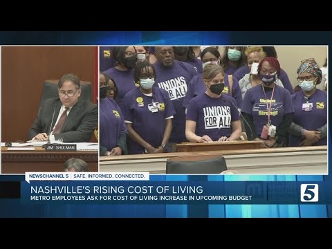Metro employees say salaries aren't keeping up with Nashville's cost of living