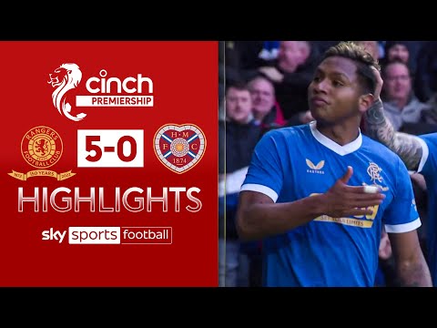 Morelos' return inspires Rangers to emphatic victory! | Rangers 5-0 Hearts | SPFL Highlights