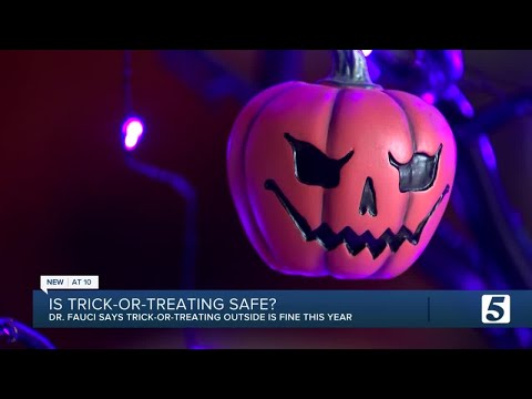 Nation's top infectious disease doctor says trick-or-treating is safe this Halloween