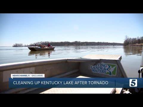 Nonprofit removes 1.2 million pounds of debris from Kentucky Lake after tornadoes