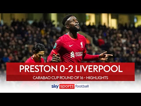 Origi scores OUTRAGEOUS back-heel in Liverpool win! | Preston 0-2 Liverpool | Carabao Cup Highlights