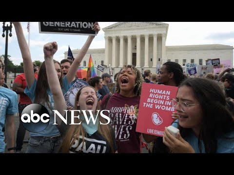 Protests erupt around nation amid Roe V. Wade decision