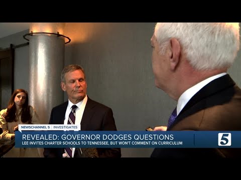 REVEALED: Governor dodges questions about charter school curriculum on civil rights history