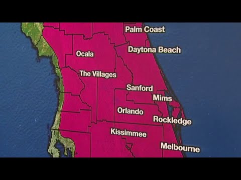 Red flag warning in Central Florida