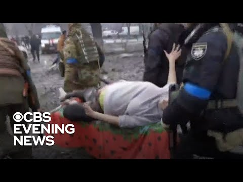 Russian airstrike hits Ukrainian maternity hospital