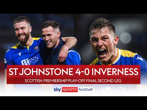 Saints secure SURVIVAL! 🙌 | St Johnstone 4-0 Inverness | Scottish Premiership Play-Off Final 2nd Leg