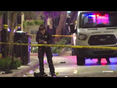 Search continues after 7 wounded in shooting in downtown Orlando