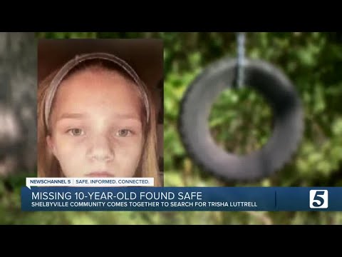 Shelbyville community comes together to search for missing 10-year-old