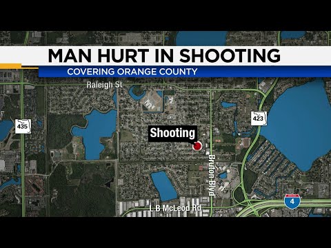 Shooting at Belafonte Lane in Orlando sends man to hospital, police say