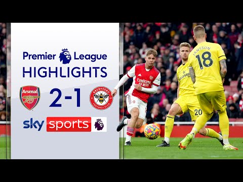 Smith Rowe and Saka score in Arsenal win! | Arsenal 2-1 Brentford | Premier League Highlights