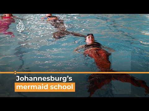 South Africa’s new fast-growing sport known as ‘mermaiding’