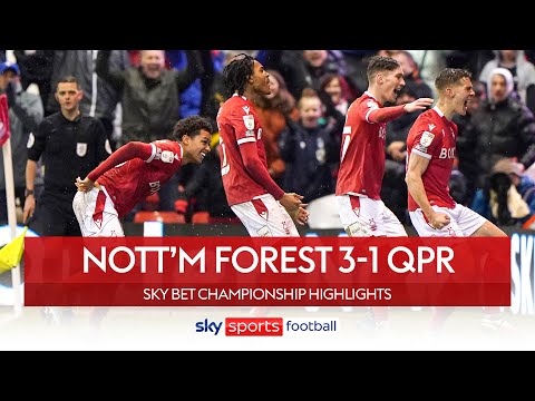 Spence scores STUNNING goal! 🤯 | Nottingham Forest 3-1 QPR | Championship Highlights