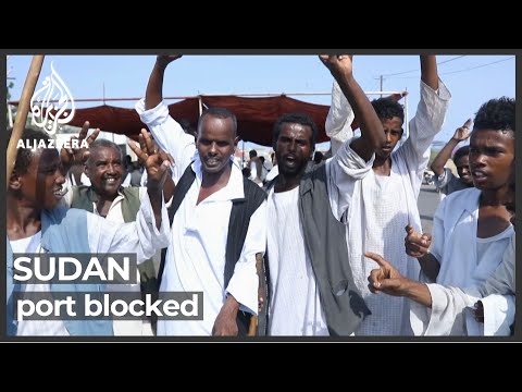 Sudan warns medicine, fuel, wheat running out amid port blockade
