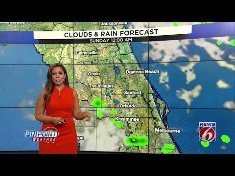 Sunday forecast calls for rain chances to increase later in the day