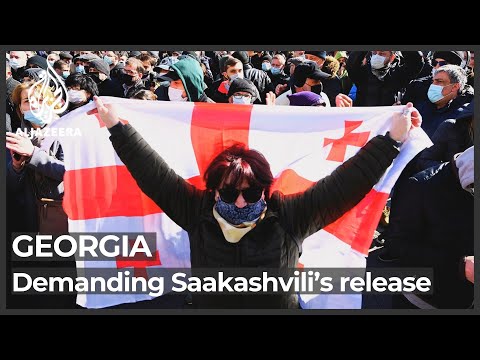 Tens of thousands in Georgia demand Saakashvili’s release