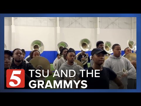 This marching band may win its first Grammy. But they have another contest first.