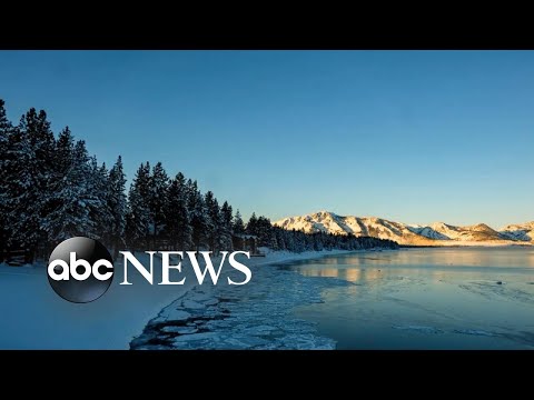 Time-lapse video shows wintry Lake Tahoe