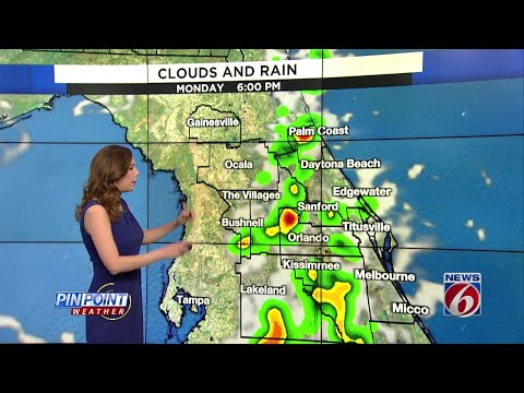 Warm stretch continues in Central Florida