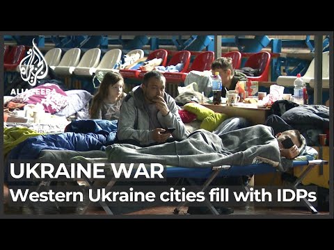 Western Ukrainian cities fill with IDP in need of aid