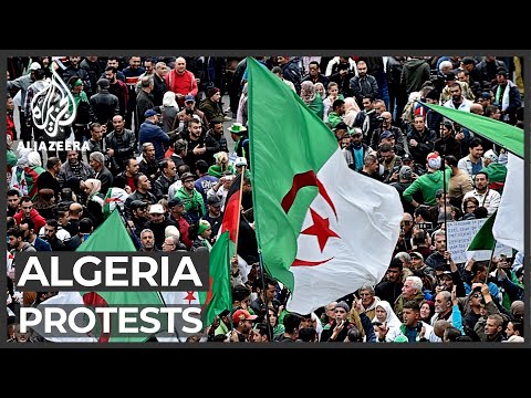 Algeria protests: One year since anti-gov't rallies began