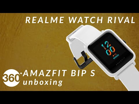 Amazfit Bip S Unboxing: Can It Take on Realme Watch? | Price in India Rs. 4,999