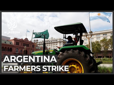 Argentina strike: Farmers protest soybean export tax rise
