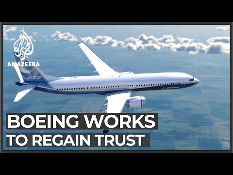 Boeing seeks to rebuild public trust