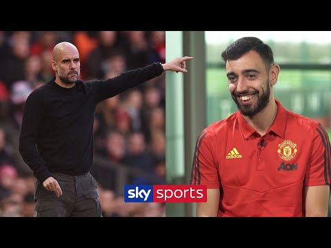 Bruno Fernandes reveals why he shushed Pep Guardiola in the Manchester Derby