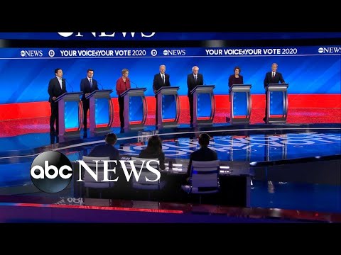 Candidates debate the wealth gap between black and white voters | ABC News