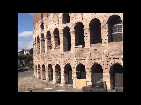 Colosseum, airport and more popular places nearly deserted amid coronavirus concerns | ABC News