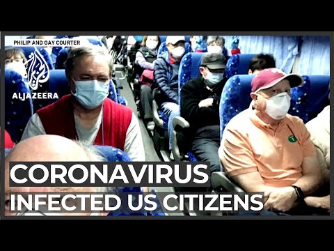 Coronavirus: Infected US citizens repatriated from Japan