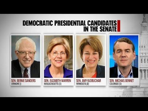 Democratic candidates head to Iowa to campaign before resumption of impeachment trial Monday