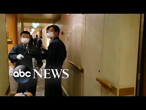 Desperation sets in aboard quarantined cruise ship l ABC News