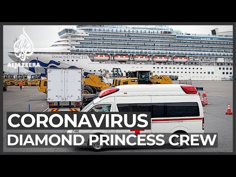 Diamond Princess cruise ship workers trapped in virus outbreak